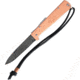 OTTER-Messer Mercator Copper Dam Lockback Folding Pocket Folding Knife, 3.5in Damascus Steel Drop Point, Copper Handle, Bail, Leather Lanyard, 10-626 D