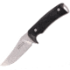 OTTER-Messer Rotwild Habicht Black Micarta Knife, 4.13 Bohler N690 stainless skinner blade, Black micarta handle, RWF 02 B MI