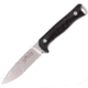 OTTER-Messer Rotwild Sperber Bog Oak Knife, 4 satin finish Bohler N690 stainless blade, Bog Oak handle, RWF 03 B ME