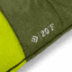 Outdoor Products 20F Mummy Sleeping Bag, Light Green/Dark Green, 50037
