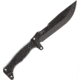 Outlier Knife Company Pathseeker Fixed Blade Knives, 6in, 80CRV2 Steel, Straight Back, G10 Handle, Black, OKC109CB001