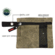 Overland Vehicle Systems Small Bags, 3 Pcs #12 Waxed Canvas, 21069941