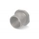 Precision Armament M4 Muzzle Thread Adaptor, Thread 1/2-28 to 5/8-24, Matte Stainless, A02002