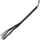 Pakistan Cat of Nine Tails, Whip Measures 20in Overall, Black Leather Construction, Black, 891801