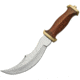 Pakistan Pirate Dagger Fixed Blade Knife, 6in, Stainless Steel, Standard Edge, Brown, Wood Handle PA8008