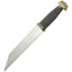 Pakistan Seax Wire Wrapped Handle Fixed Blade Knife, 9.75in, Silver Wire Wrapped Handle PA3340
