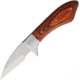 Pakistan Straight Skinner Fixed Blade Knife, 2.25in, Wharncliffe, Brown, Pakkawood Handle PA7999