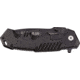 Paladin EDC Folding Knife - Air Force, 3.3in, High Carbon Stainless Steel, Stainless Steel Handle, PE-KN-8502-AF