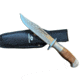 Paladin Mossy Oak Fixed Blade Set of 2 Folding Knife, Clip Point, Stainless Steel, Brown Handle, STAINLESS STEEL AND BROWN, PE-2PCB-2045