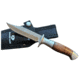 Paladin Mossy Oak Fixed Blade Set of 2 Folding Knife, Clip Point, Stainless Steel, Brown Handle, STAINLESS STEEL AND BROWN, PE-2PCB-2045