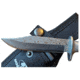 Paladin Mossy Oak Fixed Blade Knife, Set of 2, Clip Point, Stainless Steel, Brown Handle, PE-2PCB-2045