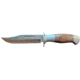 Paladin Mossy Oak Fixed Blade Set of 2 Folding Knife, Clip Point, Stainless Steel, Brown Handle, STAINLESS STEEL AND BROWN, PE-2PCB-2045