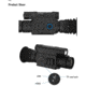 Pard Night Vision Rifle Scope, 6.5x-12x, 30fps, 2592x1944, 1920x1080, Black, NV-008LRF