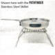 Pathfinder Stainless Steel Folding Grill, PF-FG