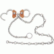 Peerless Handcuff 7003 #3 Waist Chain-Linked 4761