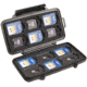 Pelican 0915 Memory Card Micro Cases for 12 SD Cards, 6 MIni SD and 6 Micro SD Cards 0910-015-110