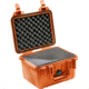 Pelican 1300 Small Protector Waterproof Case, Orange, Foam, 1300-000-150