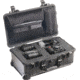 Pelican 1510LFC Laptop Foam Case,19.75x11x7.6in,Foam,Lid Organizer,Black 1510-008-110