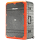 Pelican EL30 Elite Vacationer Luggage w/Enhanced Travel System Case, 25.85x16.98x10.93in, Gray/Orange, LG-EL30-GRYORG