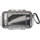 Pelican i1015 Micro Watertight Crushproof Dry Box, 6.68x3.88x1.86in - Clear w/ iPhone Liner 1015-015-100