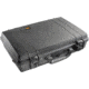 Pelican Laptop Computer Watertight Crushproof Medium Case, Black w/ Foam 1490
