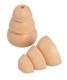 3M PELTOR UltraFit Communication Tip Replacement, Desert Tan, Medium, 1 Pair