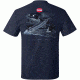 Penn Mens Swordfish Navy T-Shirt, Medium 180224