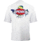 Penn Mens White Short Sleeve Performance Shirt, X-Large 180235