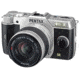 Pentax Q7 Compact Mirrorless Camera with 5-15mm f-2.8-4.5 Zoom Lens, Silver 11520