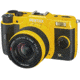 Pentax Q7 Compact Mirrorless Camera with 5-15mm f-2.8-4.5 Zoom Lens, Yellow 11554