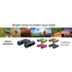 Pentax UD 9 X 21mm Black Compact Roof Prism Binoculars, Black, Medium, 61811
