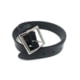 Perfect Fit 1.25in Finest Leather Belt w/ Chrome Buckle, Plain, Black, 32, 5002-CH-32