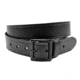 Perfect Fit 1.5in Finest Leather Belt w/ Black Buckle, Plain, Black, 30, 5003-BK-30