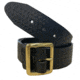 Perfect Fit 1.5in Garrison Belt, Basket Weave, Brass Buckle, Black, 28, 5000-BW-BR-28