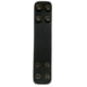 Perfect Fit 1.75in Double Belt Keeper, Plain, Brass Snap, Black, 204-BR
