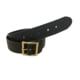 Perfect Fit 1.75in Garrison Economy Belt, Basket Weave, Brass Plated Buckle, Black, 28in Waist, 6001-BW-BP-28