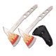 Perfect Point 2 Pcs Throwing Axe Set w/ Nylon Sheath PP-120-2FL