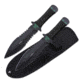Perfect Point Tactical, 7.5in, Stainless Steel Blade, Black Cord Wrapped Stainless Steel Handle PP-098-2BK
