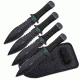 Perfect Point Tactical, 7.5in, Stainless Steel Blade, Black Cord Wrapped Stainless Steel Handle PP-098-4BK