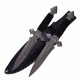Perfect Point Tactical, 9in, Stainless Steel Blade, Black Cord Wrapped Handle PP-091-2BK