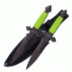 Perfect Point Tactical, 9in, Stainless Steel Blade, Zombie Green Cord Wrapped Handle PP-091-2GN