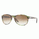 Persol PO2931S Sunglasses 974/51-5317 - Brown Stripped Green Frame, Crystal Brown Gradient Lenses