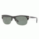 Persol PO3034S Sunglasses 95/31-5618 - Black Frame, Crystal Green Lenses