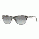 Persol PO3034S Sunglasses 971/71-5618 - Grey Horn Striped White Frame, Crystal Gray Gradient Lenses
