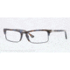 Persol PO3049V Progressive Prescription Eyeglasses 944-52 - Stripped Blue Frame, Demo Lens Lenses