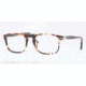 Persol PO3059V Single Vision Prescription Eyeglasses 985-50 - Tabacco Virginia Frame