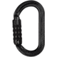 Petzl OK Carabiner, Black, Triact-Lock, M33A TLN