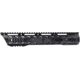 Phase 5 Weapon Systems Inc 13in Lo-Pro Slope Nose Free Float Quad Rail, Black, LPSN13