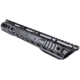 Phase 5 Weapon Systems Inc 13in Lo-Pro Slope Nose Free Float Quad Rail, Black, LPSN13