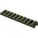Phase 5 Weapon Systems Inc M-LOK Picatinny Rail Section, 9 Slot, OD Green, MLOKPIC9-ODG
